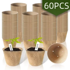 Nursery Pots Seedling Pots Biodegradable Plant Pots Peat Pots Small Plant Starte