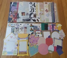 Mixed Lot Scrapbooking Borders Embellishments Stickers Stickers Lot