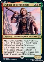 Wulfgar of Icewind Dale - Commander: Adventures in the Forgotten Realms #056/062