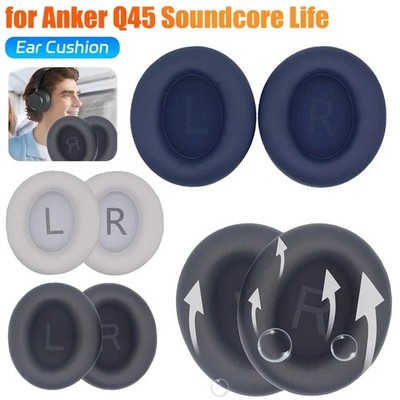 Ersatz Ohrpolster für Anker Q45 Soundcore Life Headset, Ohrpolster, schützendes