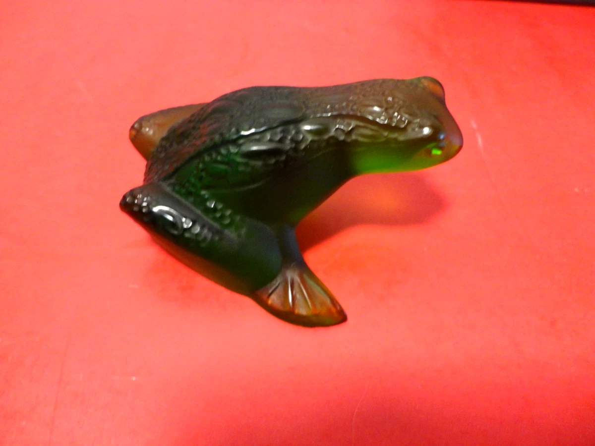 Lalique Frog Art Glass for sale | eBay
