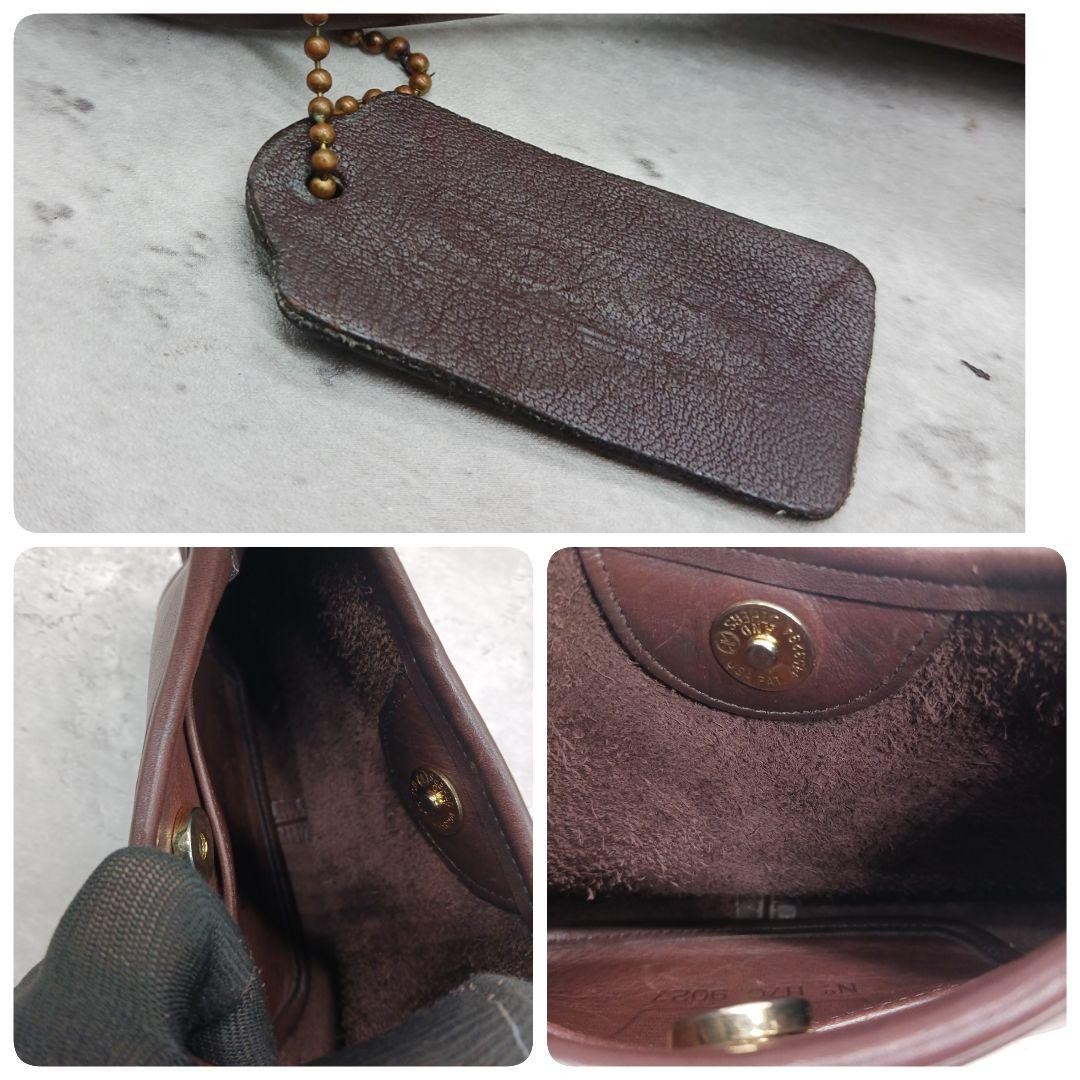 Old Coach Ergo Shoulder Bag 9027 Leather Brown image 6