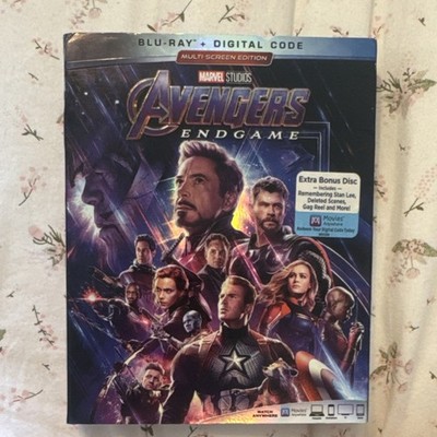 MARVEL STUDIOS Avengers Endgame Blu-ray with Bonus Disc