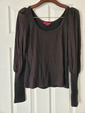 Vintage Theory Cashmere Wool Sweater Medium Saks Fifth Avenue 