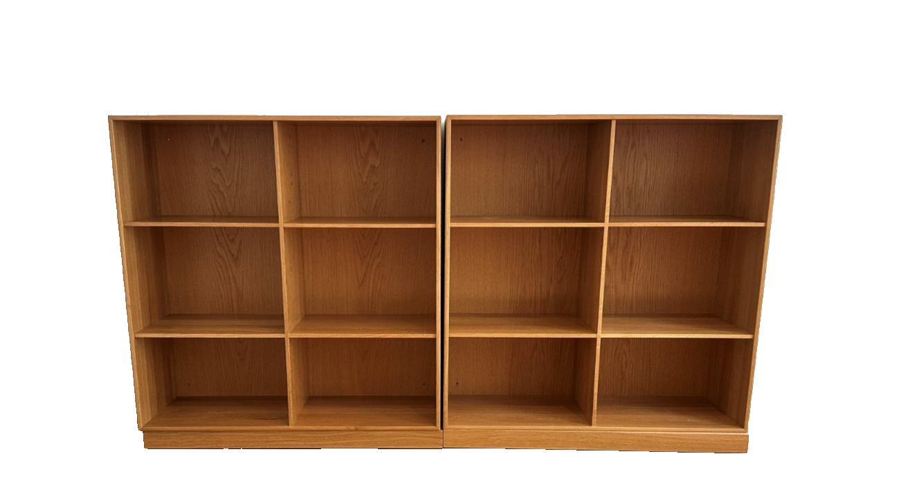 Mogens Koch Bookcases and Plinths - Elm