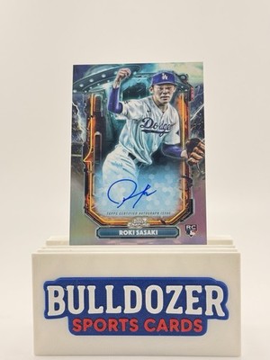 2025 Topps Chrome Cosmic Roki Sasaki Autograph Variation #ETA-RS