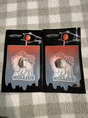 Bison Bullion Silver Bars- Set of 2 - 1/2 Ounce Each .999