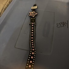 Nocona Belt Company Youth Girls' Rhinestone Concho Belt Size 22