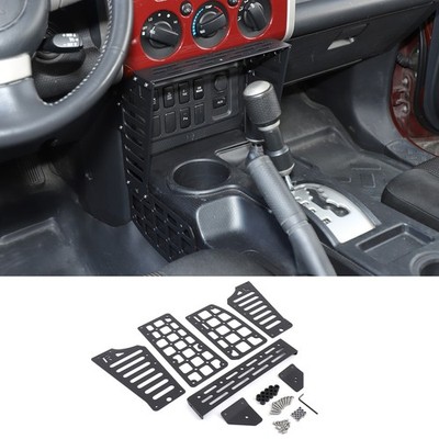 Allay Center Console MOLLE PANEL Bracket Rack For Toyota FJ Cruiser 2007-2021