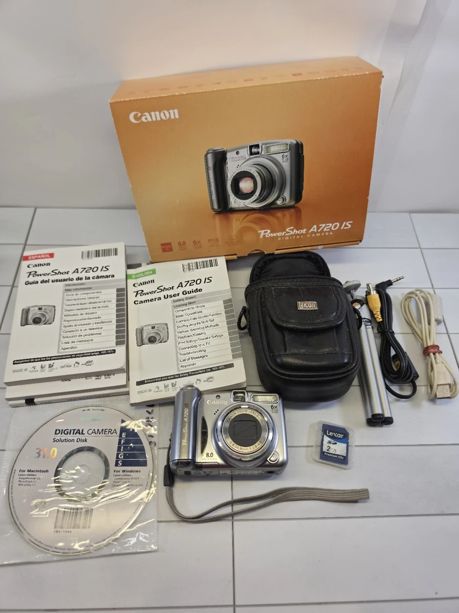 電池式＊Canon PowerShot A720 IS Canon PowerShot A720 IS Digital Cameras for Sale | Shop New & Used