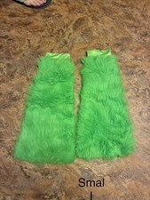 Furry Girls Teen Leg Warmers Dance Costume Halloween Grinch