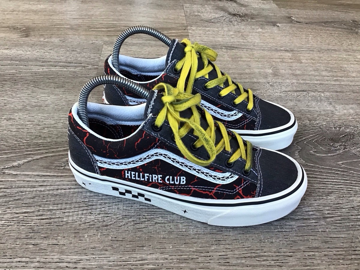 Vans x Stranger Things Style 36 Mens Size Womens Hellfire