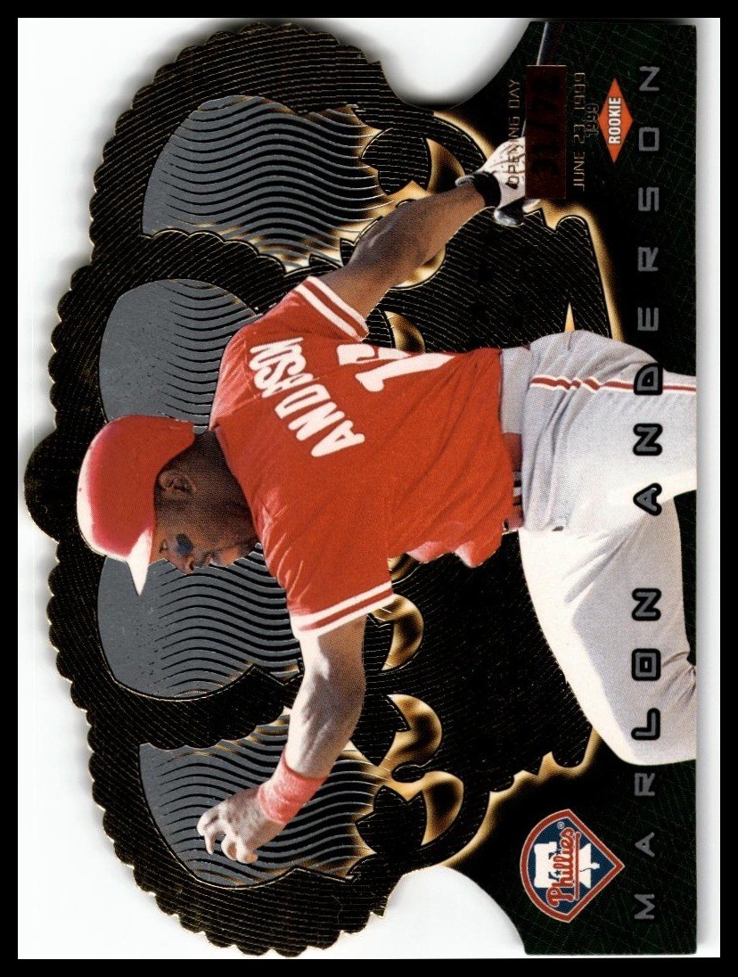 1999 Pacific Crown Royale #105 Marlon Anderson Opening Day #/72
