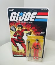 Super7 ReAction  G.I. Joe Wave 4 JINX Ninja 3.75    O-Ring Action Figure Brand New