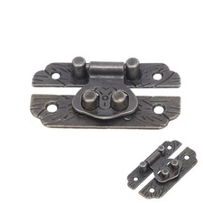 AKLOSIPY Antique Bronze Box Lock Buckle Clasp For Jewelry Wooden Gift Boxes