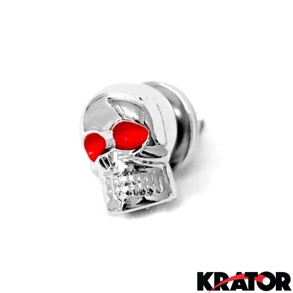 Tornillos de perno de calavera esqueleto cromados personalizados 6 mm para Honda VTX 1300 C R S RETRO Foto 2 de 4