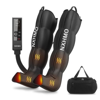 Leg Massager with Heat and Compression, Foot Massager for Circulation and Pai...