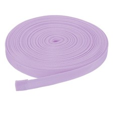 25Yard x 3/4" Width Nylon Webbing Strap Poly Flat Webbing Strapping Pink Purple