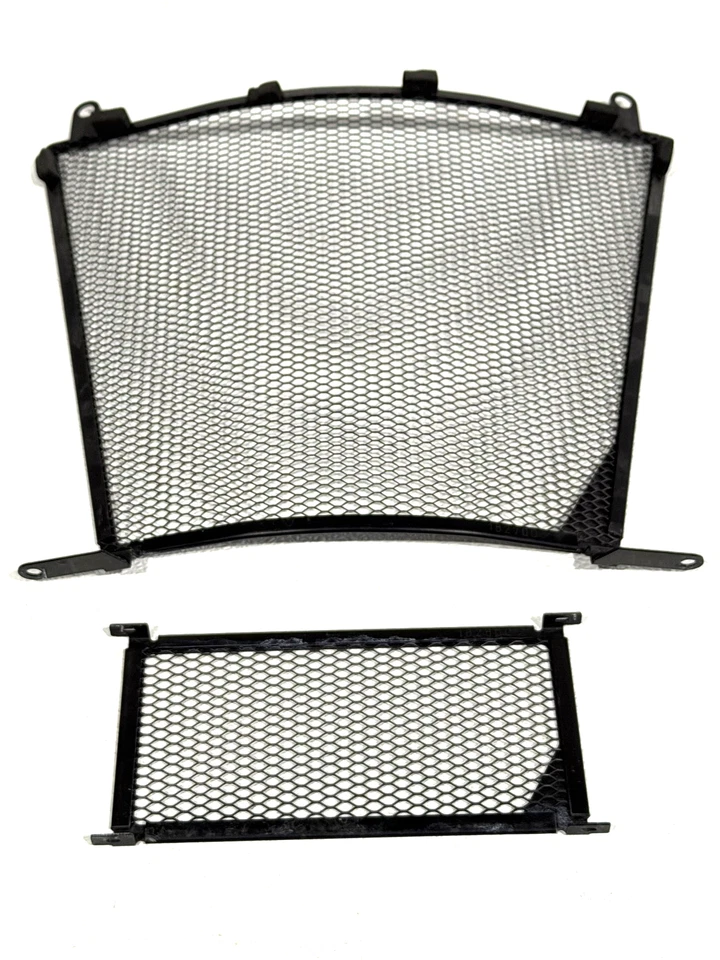 2023 BMW S1000RR K67 Cox Racing Radiator & Oil Cooler Protection Metal Guards! - Image 2 of 4