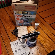 Vintage BURGESS Airless Paint Sprayer Electric Painting Gun (Model VS-860) W/BOX