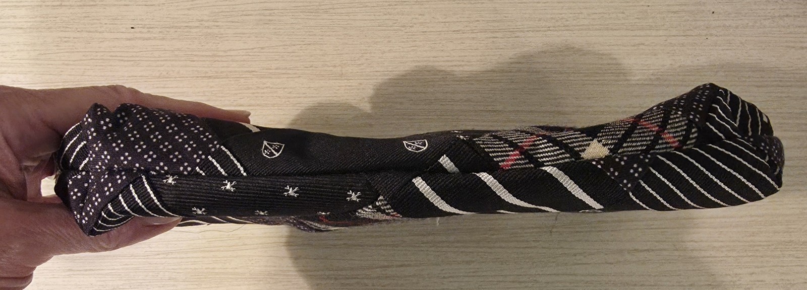 JCREW PATCHWORK BLACK MULTICOLOR CLUTCH - image 3