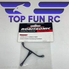 ROBITRONIC RA2002 UPPER STAY CARBON FIBER FOR SCALPEL 1/8 SCALE PAN CAR