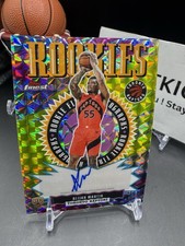 2025-26 Topps Finest Alijah Martin Rookies Auto Yellow Geometric Refractor #/35