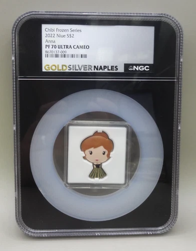 2022 Niue S$2 Anna Chibi Frozen Series NGC PF 70 Ultra Cameo