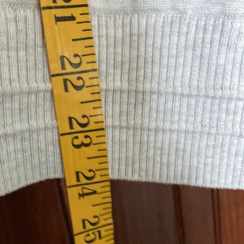Athleta Evergreen Knit Pocket Heather White Grey Sweater Hoodie Size SP - Picture 6 of 8