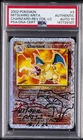 2002 POKEMON LEGENDARY COLL ARITA SIGNED CHARIZARD-REVERSE FOIL PSA AUTH AUTO 10