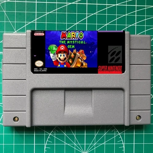 M - The Mystical Gem-SNES Video Game US/Version