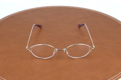 Amelia E Millie Silver Oval Eyeglasses Frames 32-001737 49-21-140