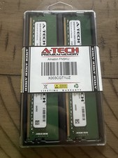 A-Tech 64GB 2x 32GB PC4-25600 Desktop DDR4 32...