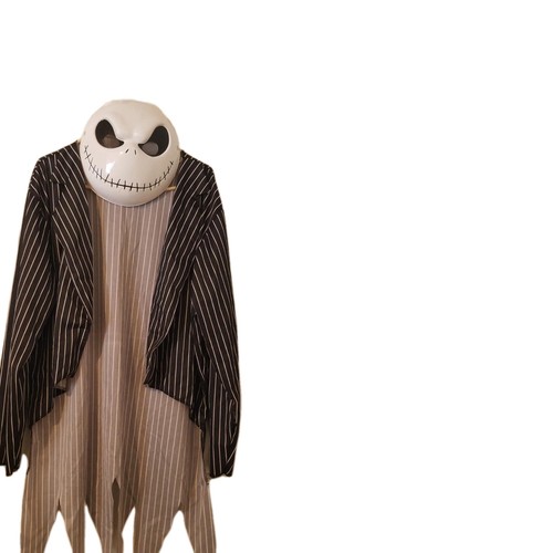 Disguise Jack Skellington Suit Jacket and Mask Sz XL - 第 1/2 張圖片