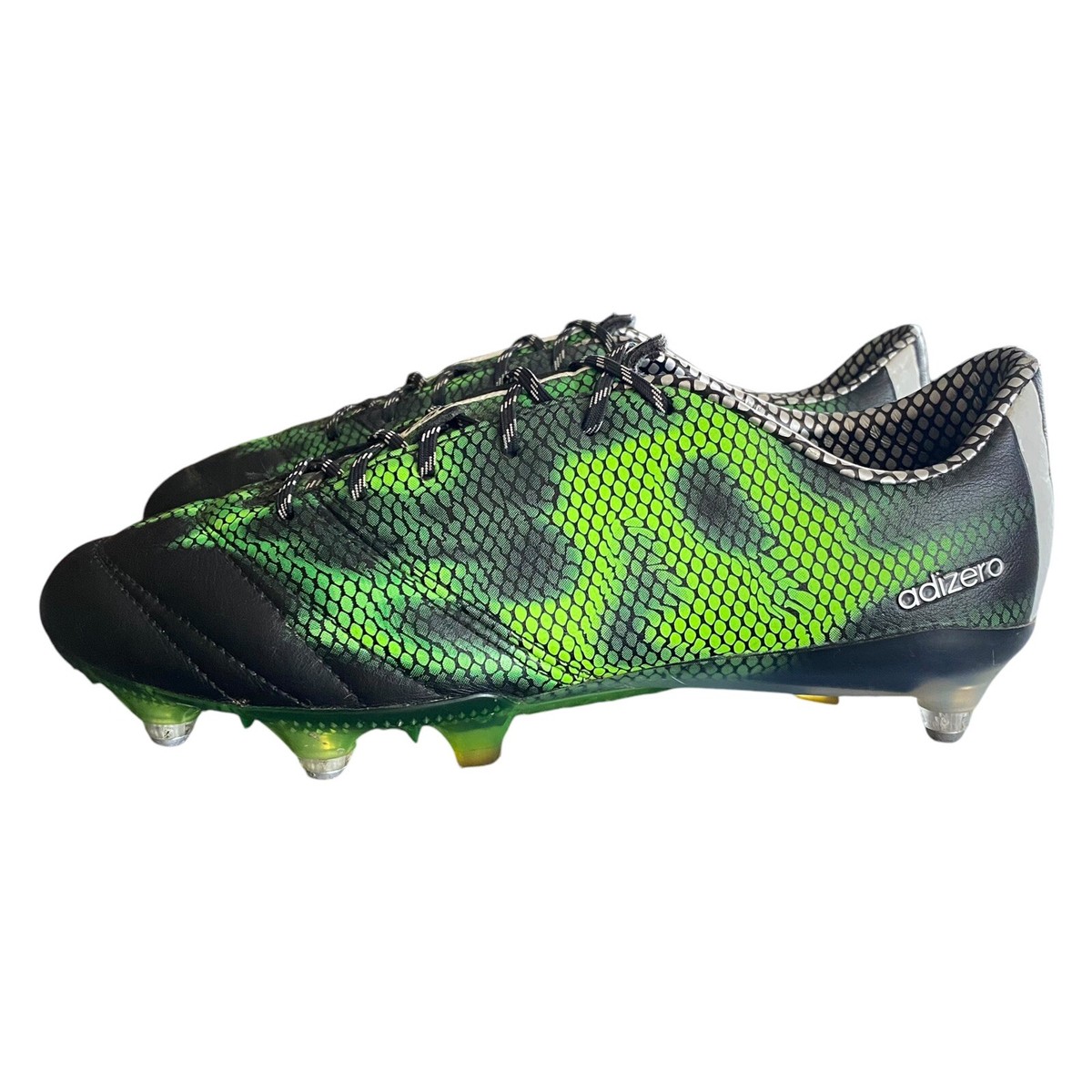 adidas F50 Adizero SG Champions League Black Solar Green AC8738