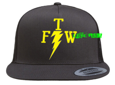F.T.W. FOREVER TWO WHEELS TRUCKER FTW TRUCKER HAT outlaw biker chopper scene