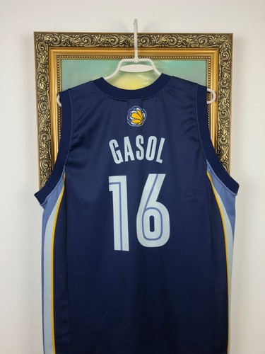 Vintage NBA Champion Jersey Gasol Memphis Grizzlies Rare Mens Shirt Size L - Picture 12 of 13