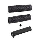 Honda VT 600 Shadow: ODI VANS X CULT GRIPS + Throttle Sleeve: Black : M277