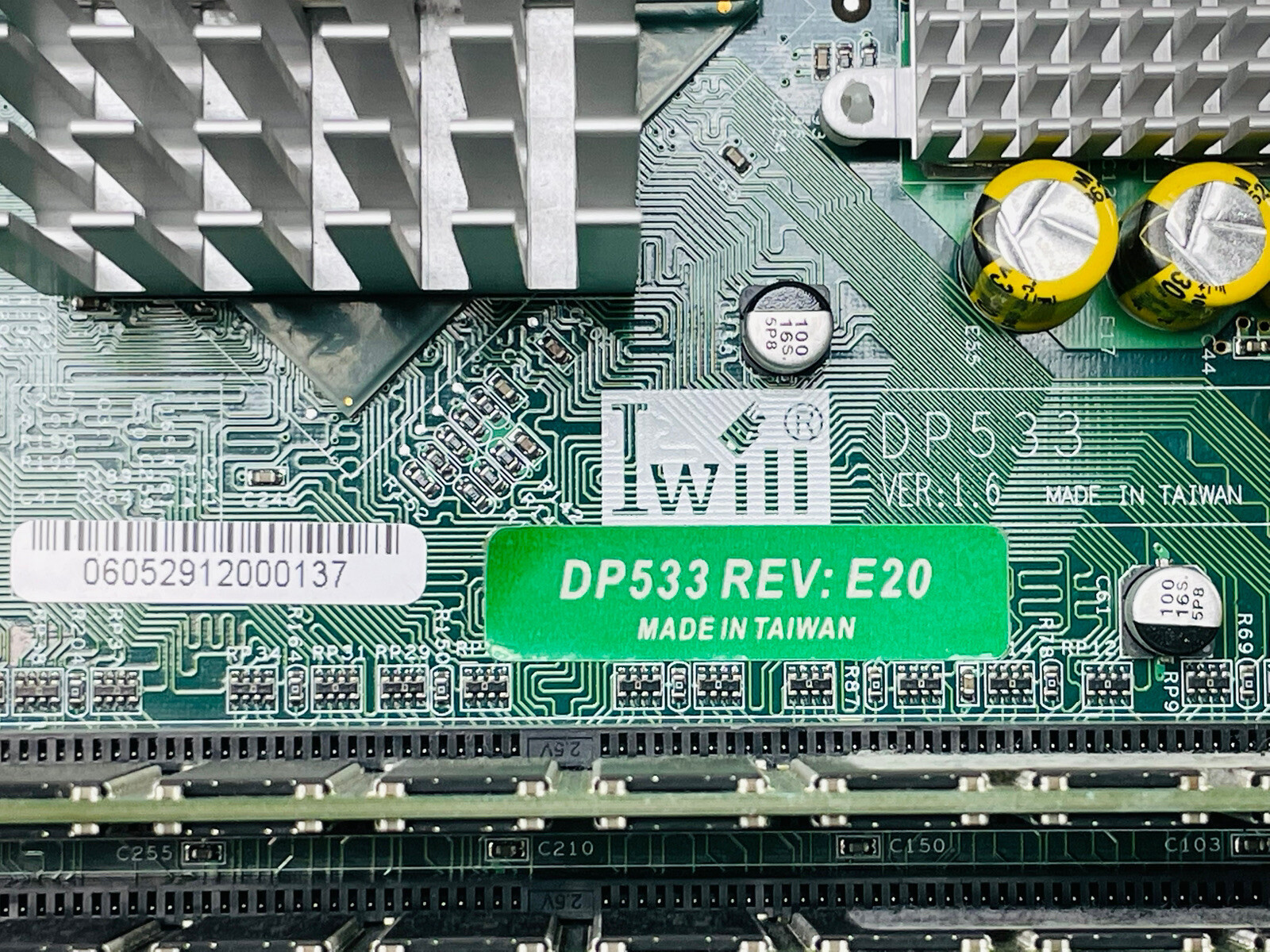 1pc Iwill DP533 VER:1.6  rev. E20 Industrial Motherboard & processor chips, ram