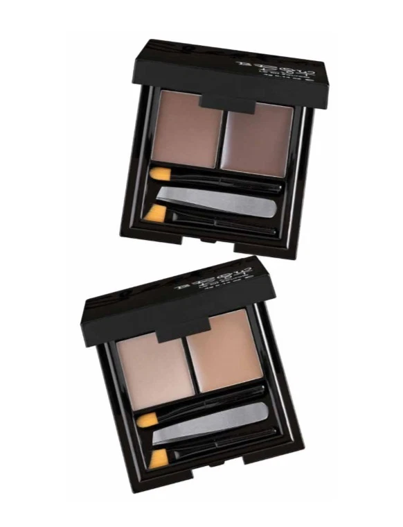 SLEEK MAKEUP SLEEK Kit de Sombras para Cejas, BROW KIT Makeup Augen Augenbrauenstift Eyebrow