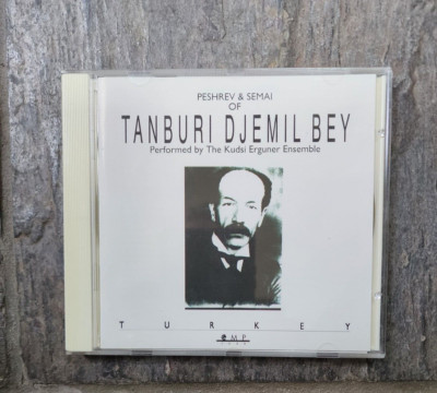 Peshrev & Semai of Tanburi Djemil Bey by Kudsi Erguner (CD, Aug-1994, CMP)