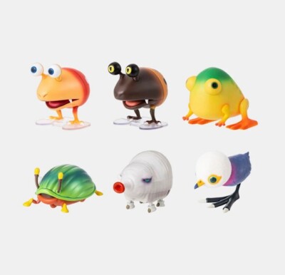 Pikmin Protist Gensei Seibutsu Collection All 6 type complete set New Japan F/S