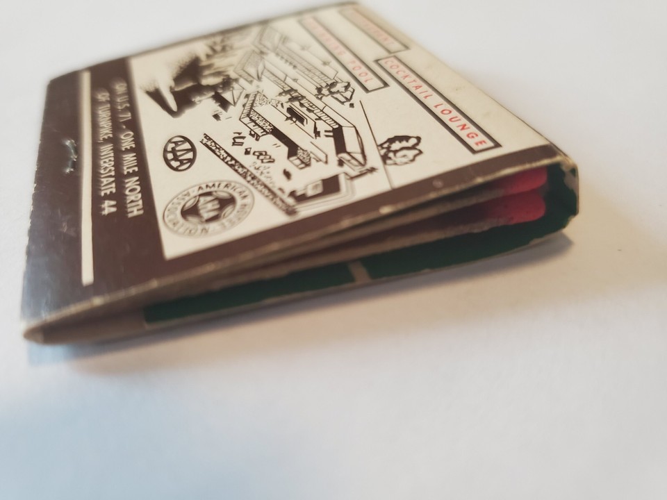 VINTAGE MICKEY MANTLE HOLIDAY INN MATCHBOOK JOPLIN MISSOURI NEW YORK