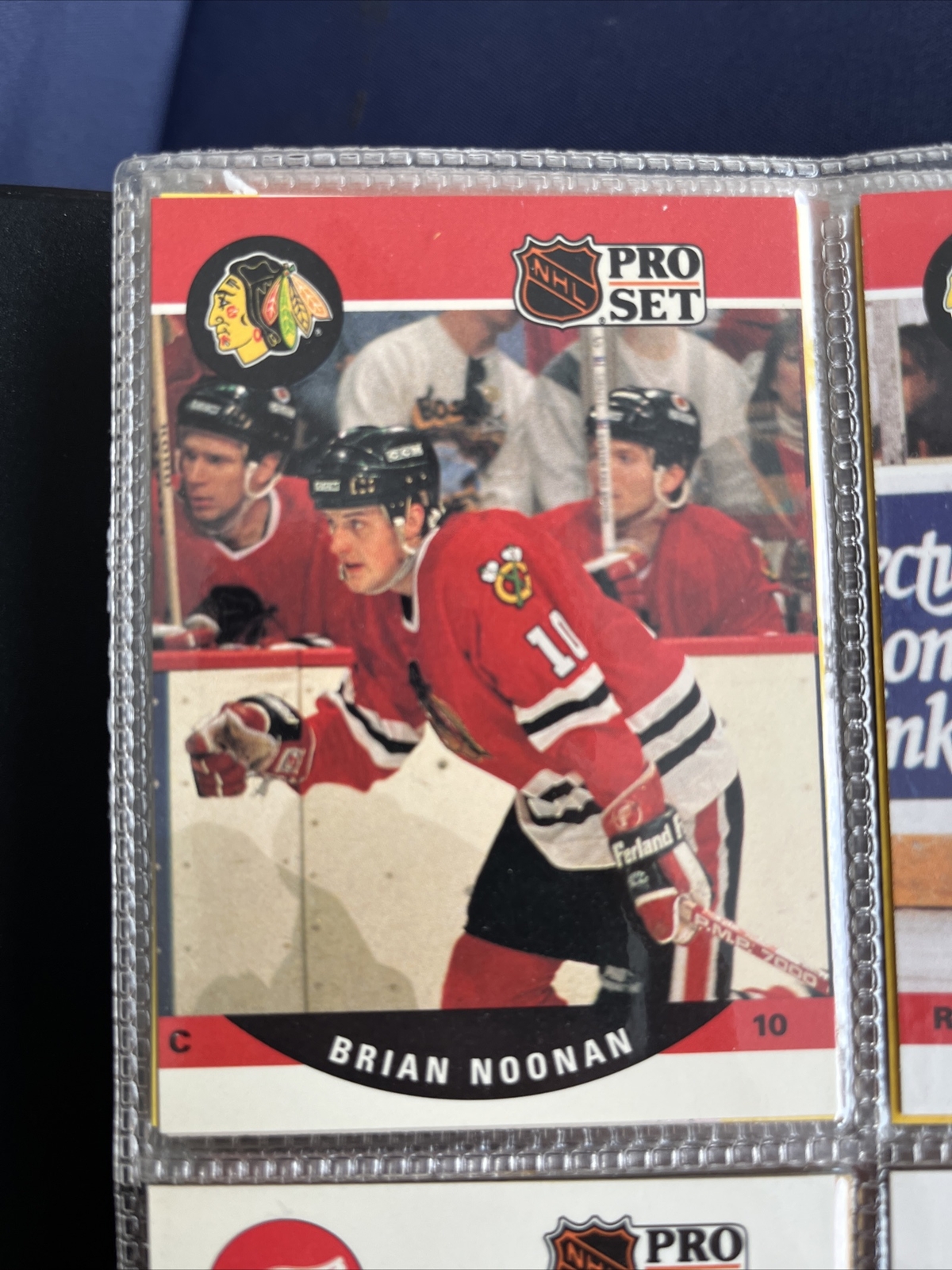 199091 Pro Set Hockey Card Brian Noonan Chicago Blackhawks 433 eBay