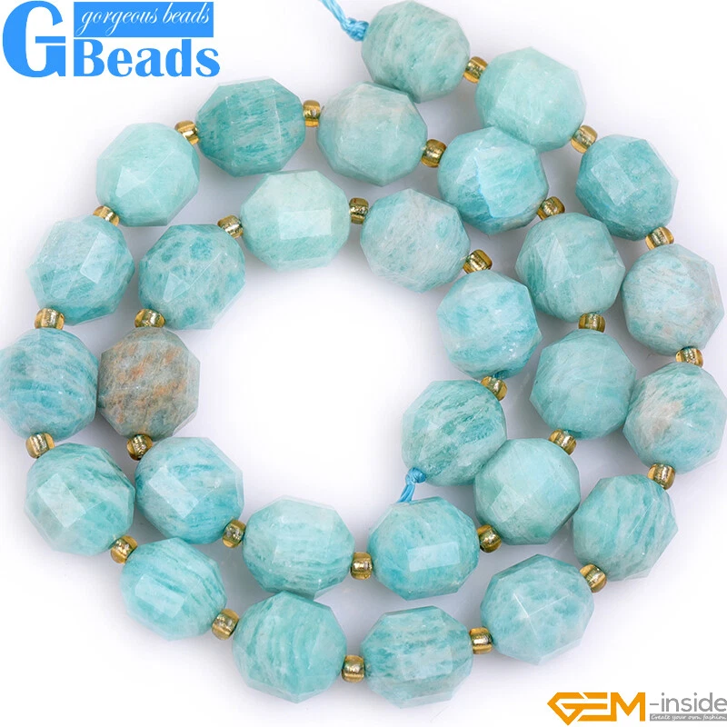 Faceted Bicone Stone Healing Crystal Beads Jewelry Making 15” 6mm 8mm 10mm 12mm - Image 4 of 4