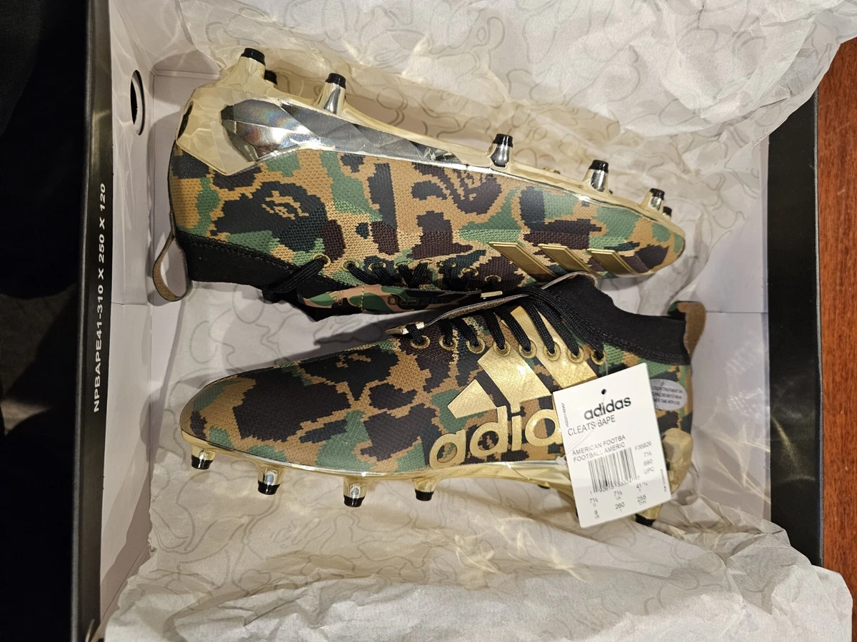 adidas A Bathing Ape x Adizero Cleat Green Camo for Sale
