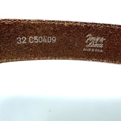 Tony Lama Ladies Filigree Trophy Belt Rhinestones 32 C50409 