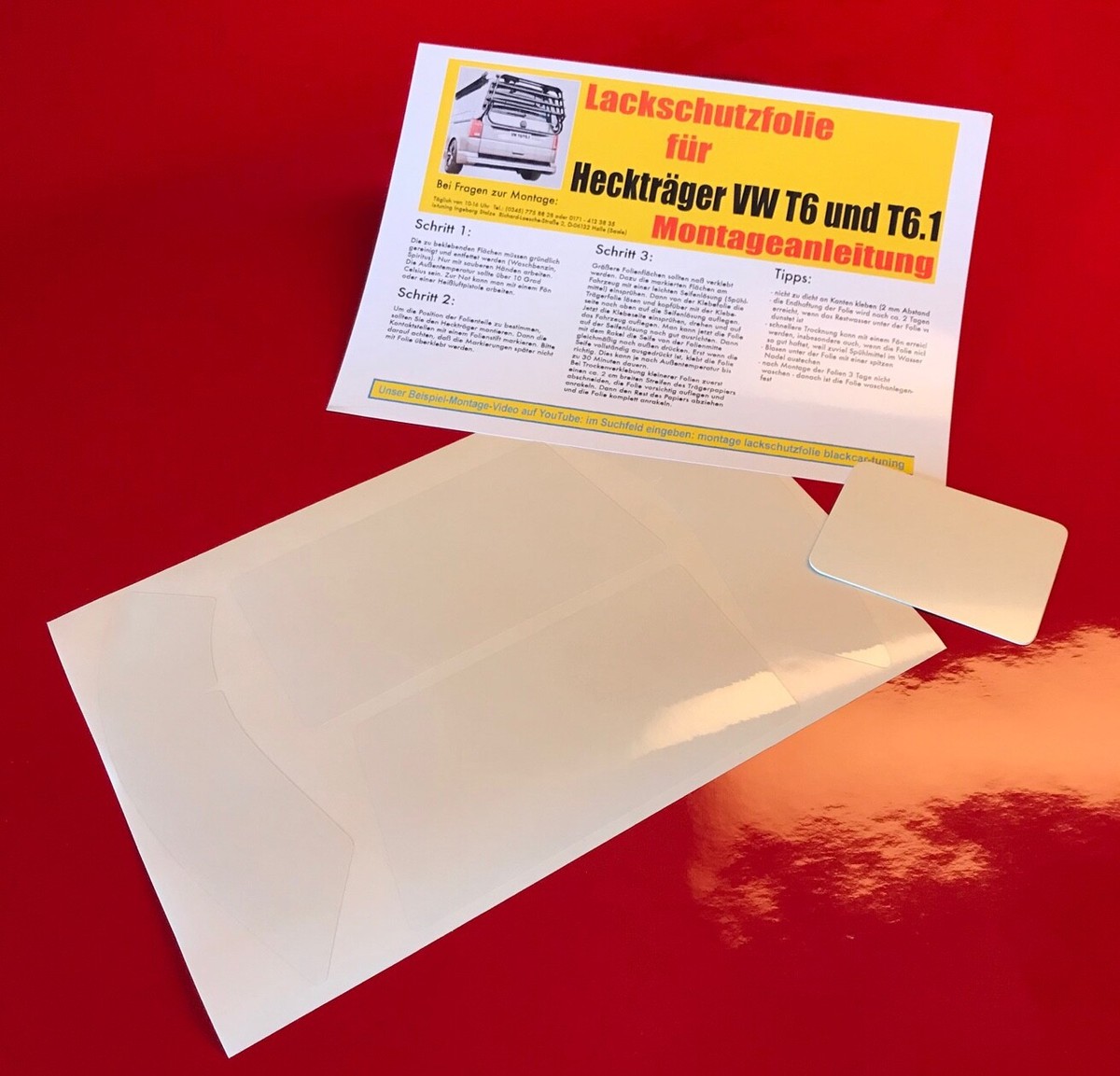 LaBlanc - Pellicola Per Auto, Moto, Biciclette, Trasparente - Foto 8