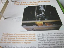  DDR Wirtschaft & Technik Wissenschaft ZIS Schweißroboter und Denksysteme