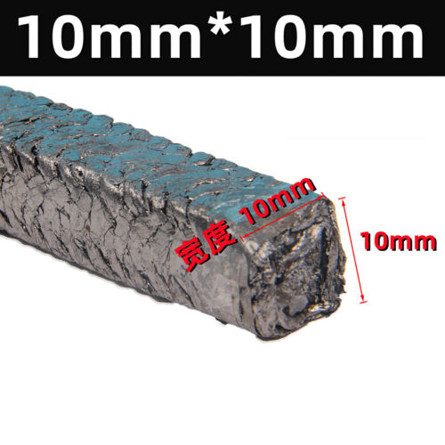 Graphite Gland Packing (Various Sizes, Sold Per Metre) 4/5/6/8/10/12/14/16 ~30mm - Picture 12 of 20